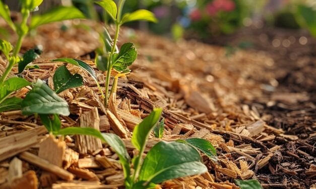 How Wood Chip Mulch Can Help Protect Your Plants During a Drought by Preventing Water Evaporation